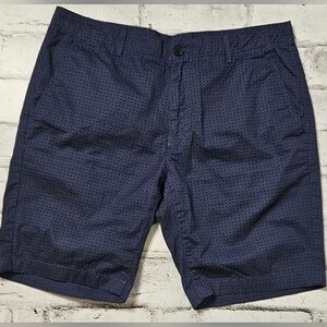 Calvin Klein Navy Blue Slim Fit Casual Chinos Shorts